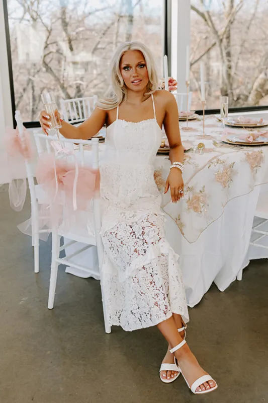 First Class Flair Lace Midi sold by Impressions