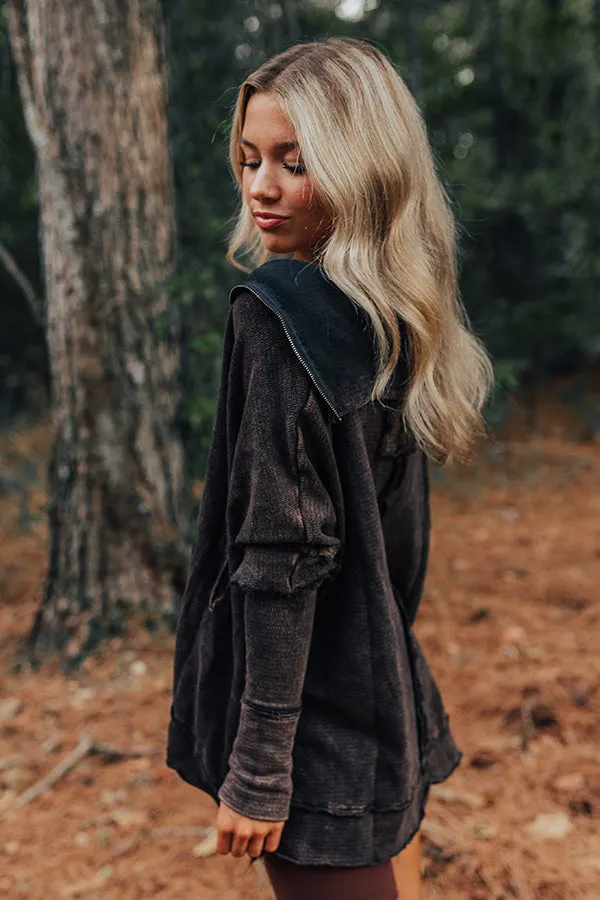 Forest Memories Oversized Sweater in Vintage Black sold by Impressions product image thumbnail 4