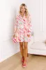 Sorbet Summer Mini Dress in Pink sold by Impressions