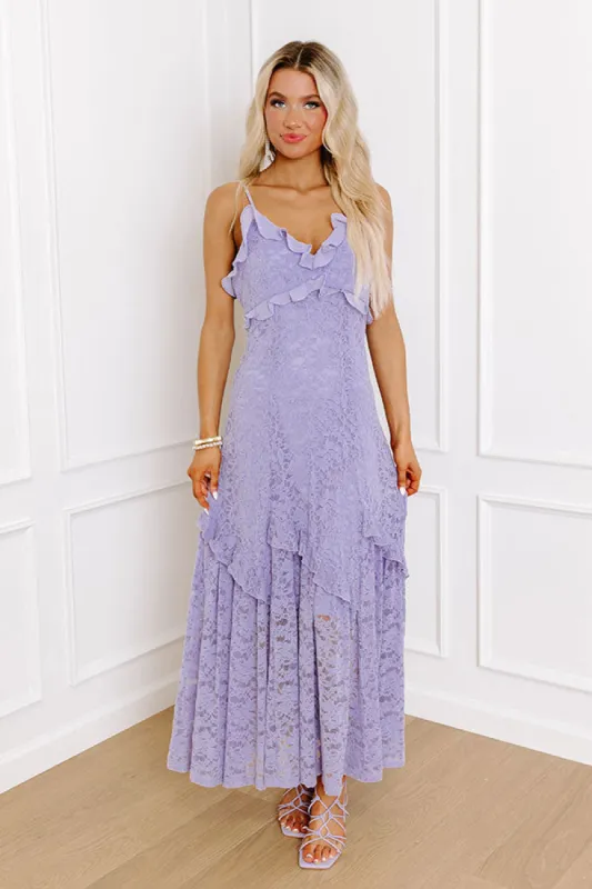 Call Me Lovely Lace Maxi Dress sold by Impressions