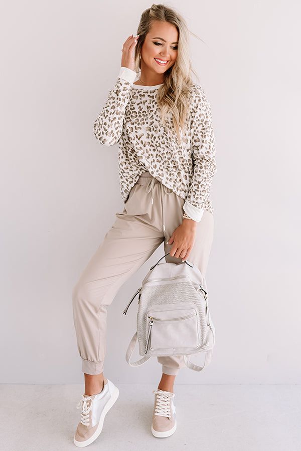 Nothing Better Than This Leopard Top In Brown sold by Impressions