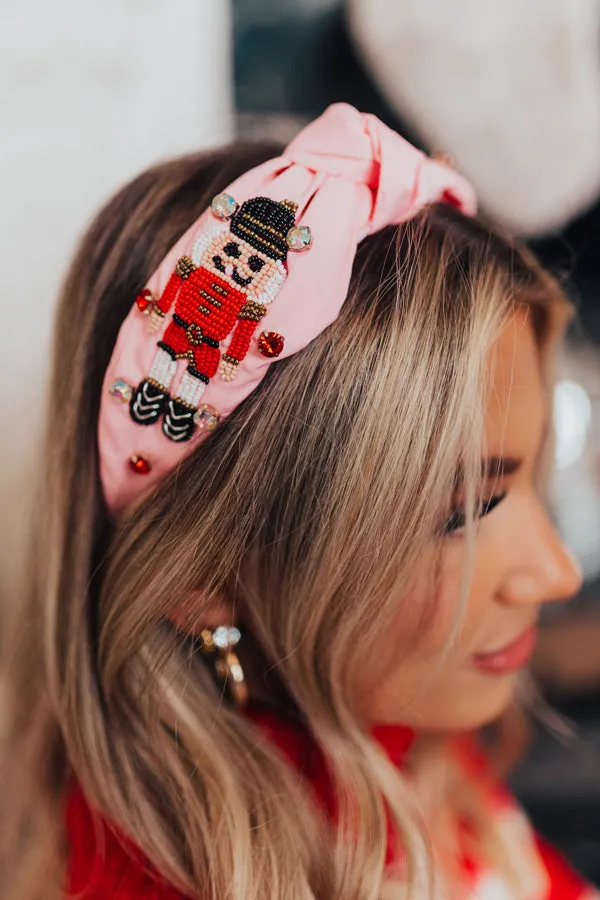 The Nutcracker Beaded Headband in Pink sold by Impressions product image thumbnail 2