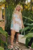 Bloom With A View Romper In White Curves sold by Impressions
