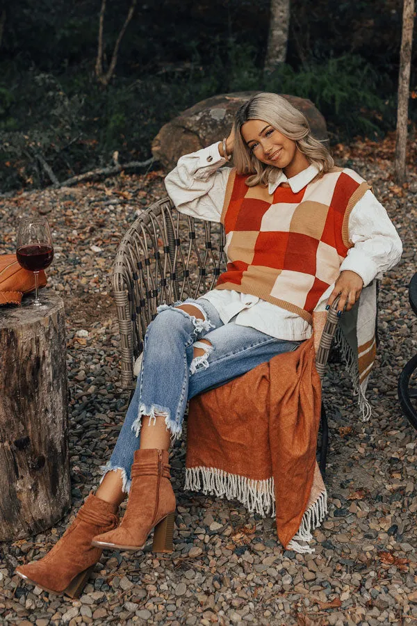 Cinnamon Lane Sweater Vest in Iced Latte sold by Impressions product image thumbnail 5