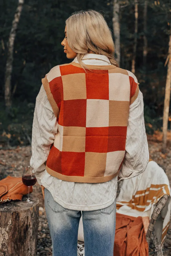 Cinnamon Lane Sweater Vest in Iced Latte sold by Impressions product image thumbnail 3