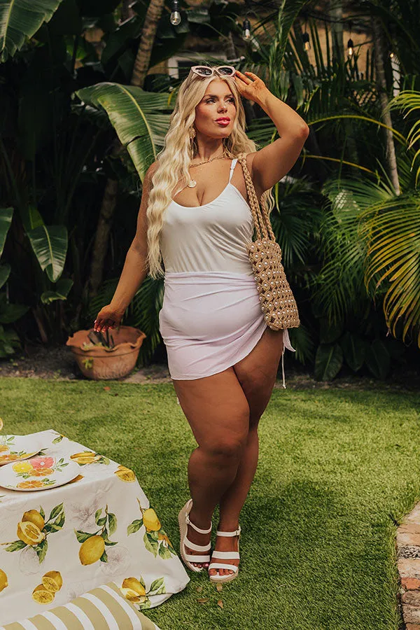 Ride The Tide One Piece Swimsuit in White Curves sold by Impressions product image thumbnail 5