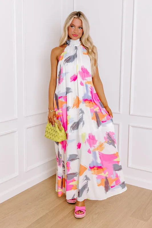 Loving Moment Maxi Dress in Ivory sold by Impressions