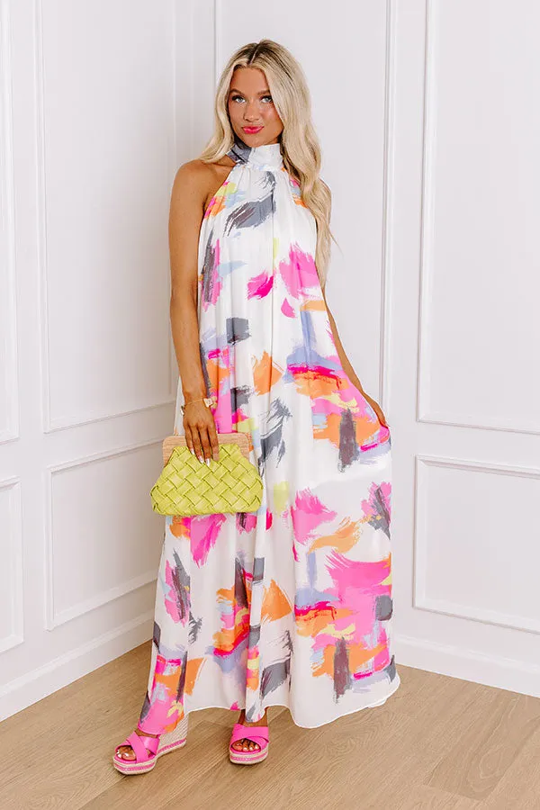 Loving Moment Maxi Dress in Ivory sold by Impressions product image thumbnail 5