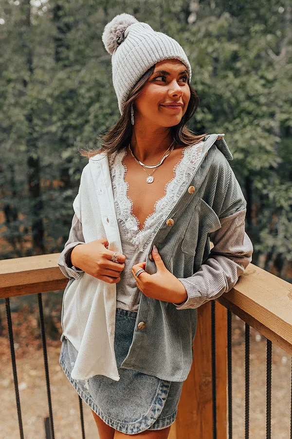 Caught Crushing Corduroy Jacket In Pear sold by Impressions product image thumbnail 3