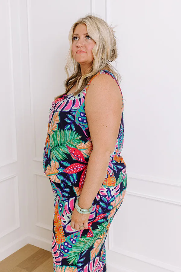 Spotted Under The Palms Top Curves sold by Impressions product image thumbnail 3