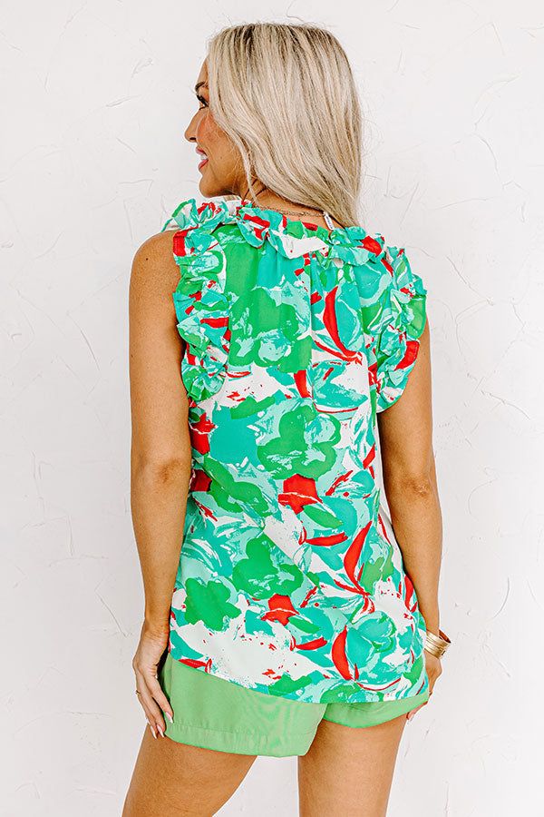 Happiness On The Way Top in Green sold by Impressions product image thumbnail 3