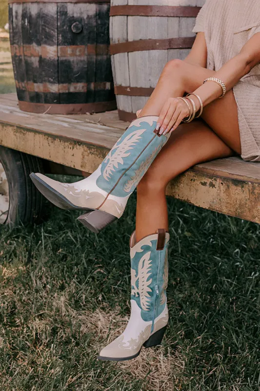 The Quinton Faux Leather Cowboy Boot sold by Impressions