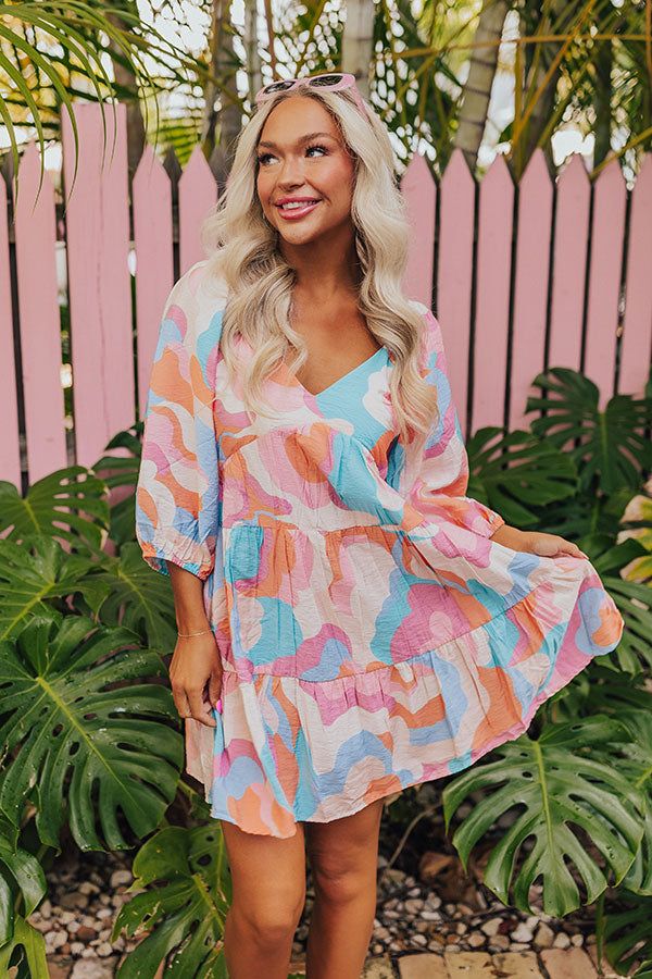 Summer Serenade Babydoll Mini Dress sold by Impressions product image thumbnail 2