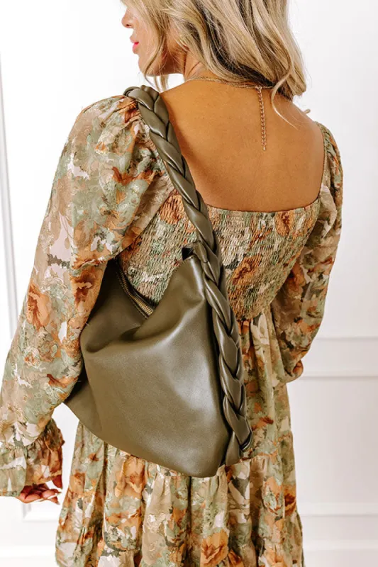 Cityscape Moment Faux Leather Purse In Martini Olive sold by Impressions
