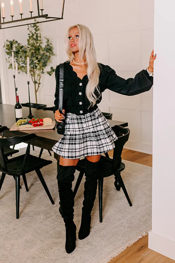 The Ivy High Waist Plaid Skort sold by Impressions