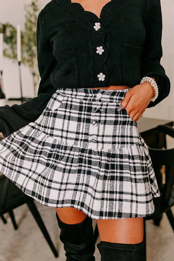 The Ivy High Waist Plaid Skort sold by Impressions product image thumbnail 2