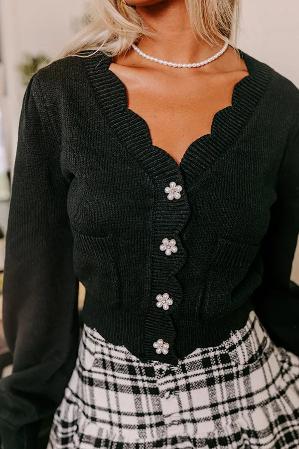 Small Town Charm Pearl Embellished Cardigan sold by Impressions product image thumbnail 2