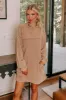 Trailside Mimosas Mineral Wash Mini Dress in Camel sold by Impressions