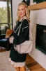 Uptown Allure Faux Leather Crossbody In Oatmeal sold by Impressions