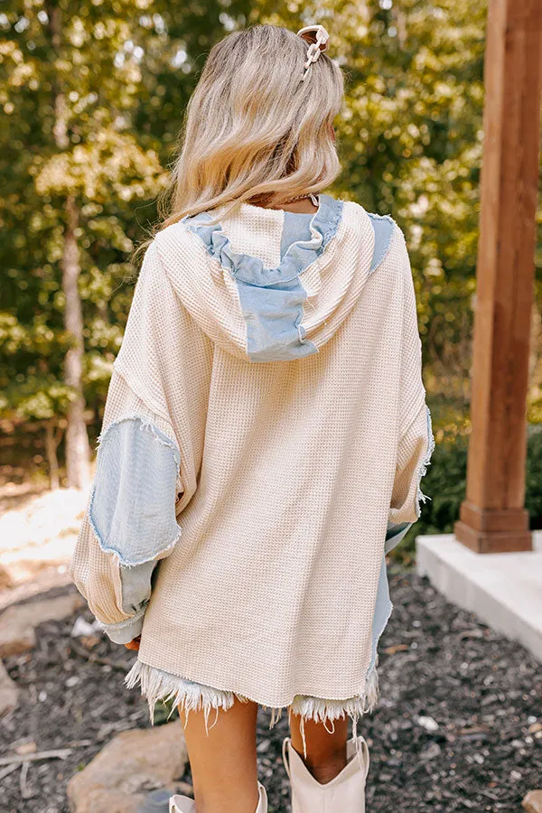 Autumn Sweetheart Waffle Knit Sweater in Cream sold by Impressions product image thumbnail 4