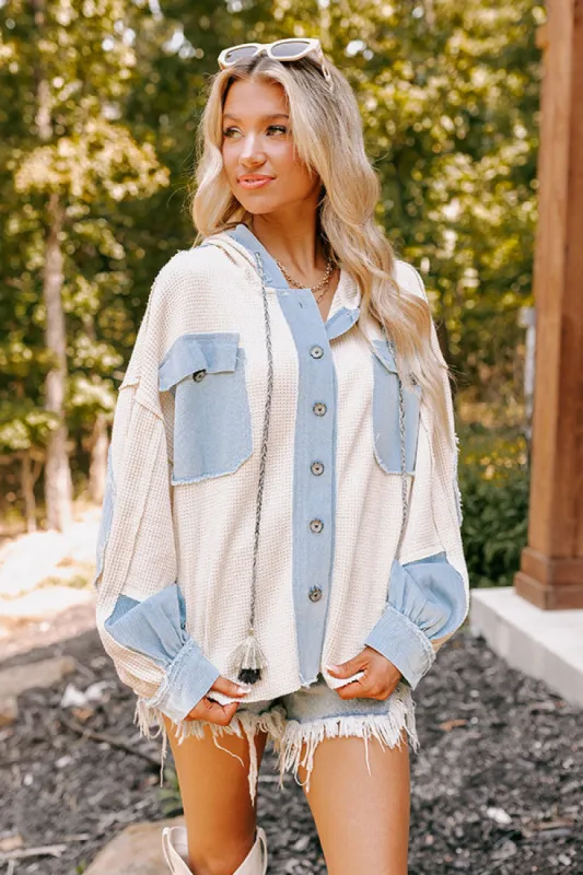 Autumn Sweetheart Waffle Knit Sweater in Cream sold by Impressions