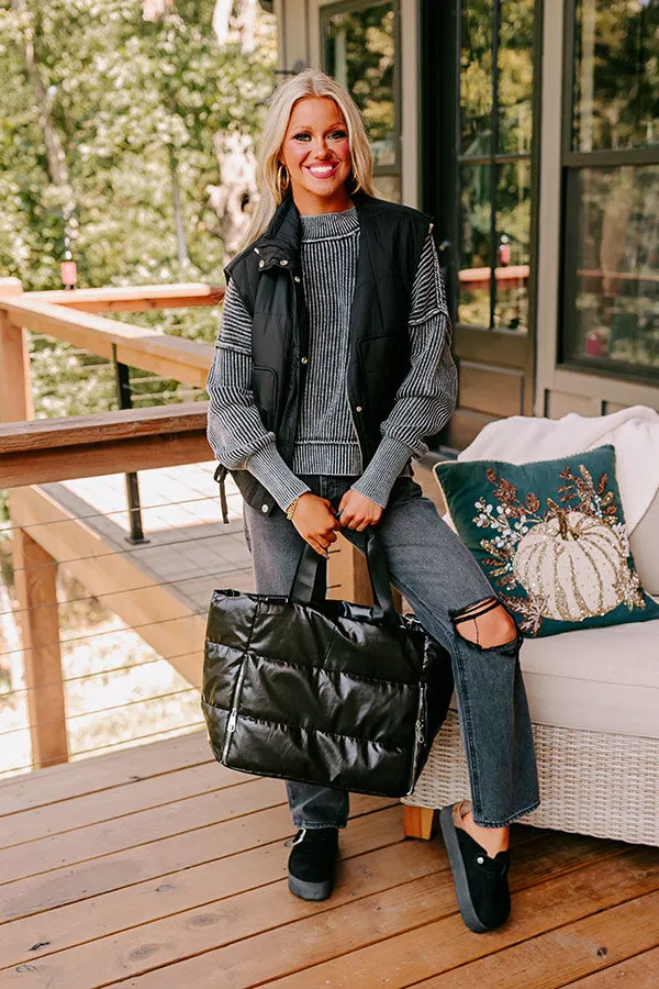 Scenic Hike Quilted Vest in Black sold by Impressions product image thumbnail 4