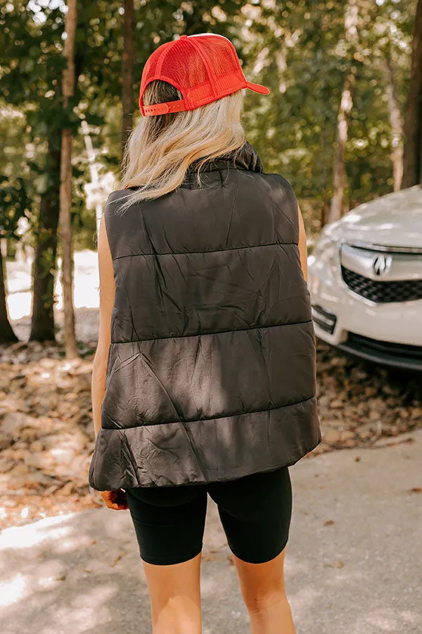 Creekside Cabin Puffer Vest in Black sold by Impressions product image thumbnail 4