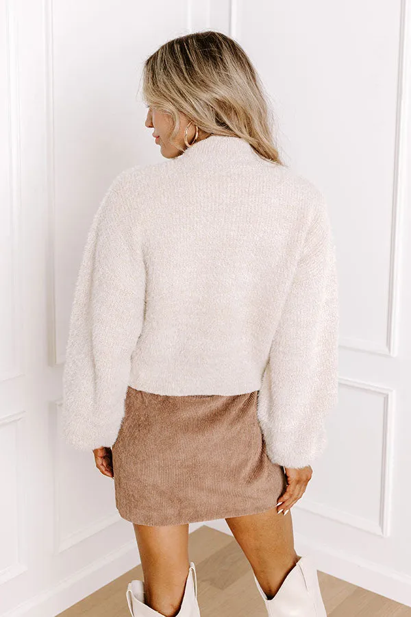 Coquette Chic Eyelash Knit Sweater sold by Impressions product image thumbnail 5