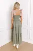 Meet Me Under The Willow Tree Smocked Midi sold by Impressions