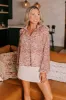 Alluring Aura Floral Shift Top sold by Impressions