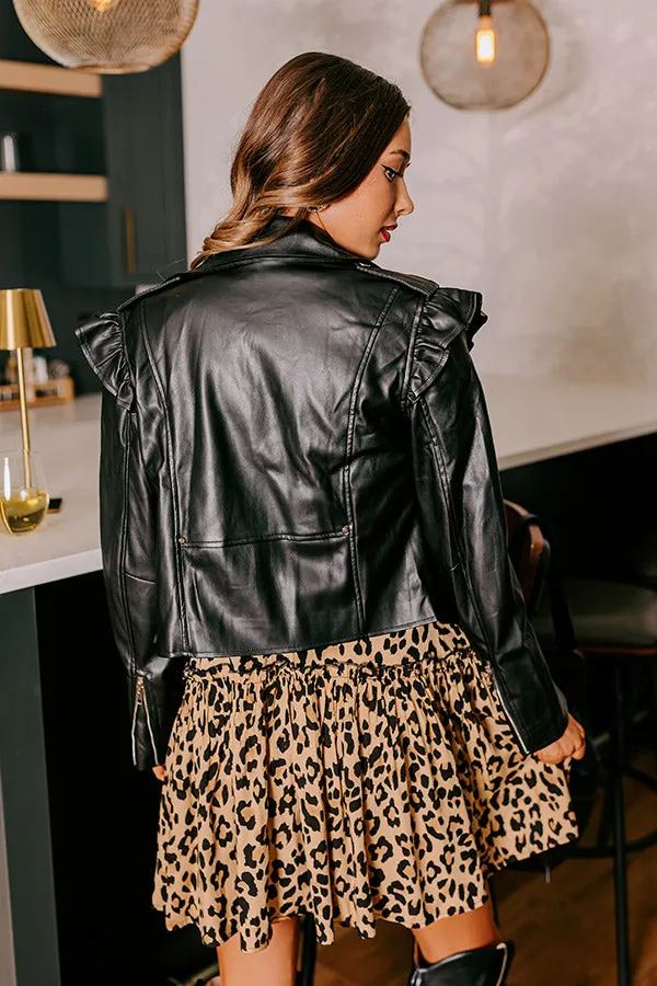 Train To Times Square Faux Leather Jacket sold by Impressions product image thumbnail 4