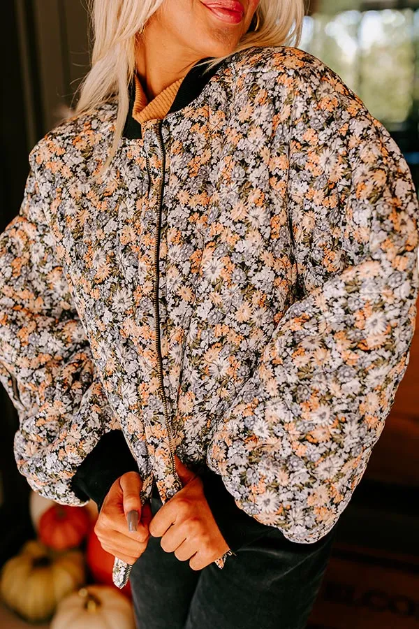 Wildflower Dreams Bomber Jacket sold by Impressions product image thumbnail 2