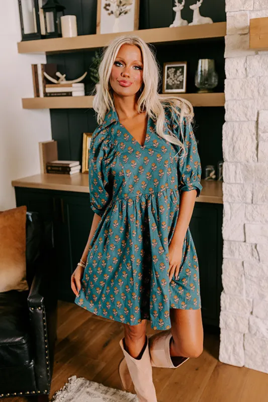 Small Town Feels Floral Mini Dress sold by Impressions