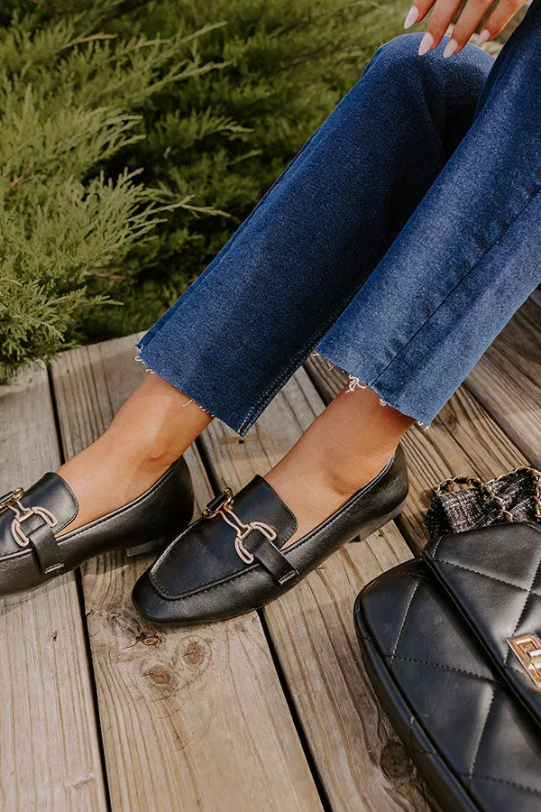 The Molly Faux Leather Loafer in Black sold by Impressions product image thumbnail 4