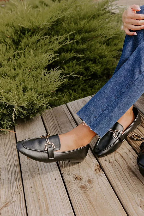 The Molly Faux Leather Loafer in Black sold by Impressions product image thumbnail 2