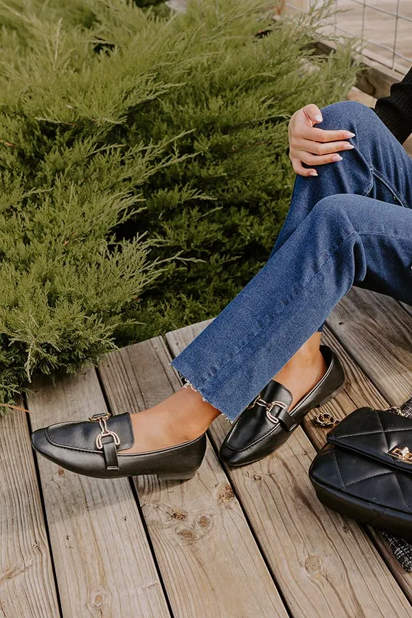 The Molly Faux Leather Loafer in Black sold by Impressions product image thumbnail 3