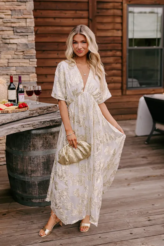 Feeling Glam Floral Maxi Dress sold by Impressions