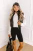 Urban Outing Faux Leather Puffer Vest sold by Impressions