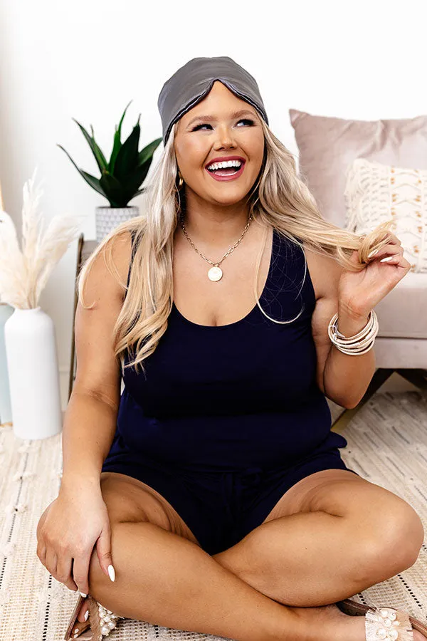 The Pillow Eye Mask in Charcoal sold by Impressions