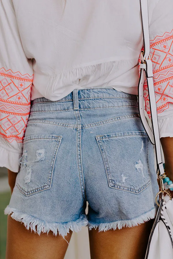 KanCan The Fulton High Waist Distressed Shorts sold by Impressions product image thumbnail 5