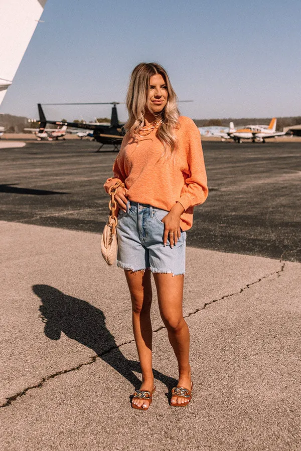 Just USA The Mia High Waist Distressed Shorts sold by Impressions product image thumbnail 2