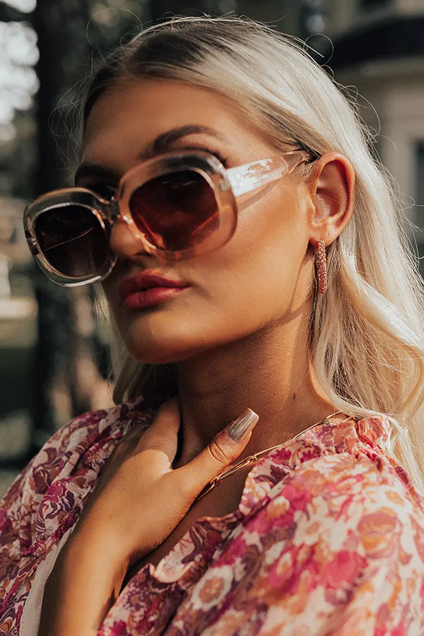 It's Giving Glamourous Hoop Earrings In Rose sold by Impressions product image thumbnail 4