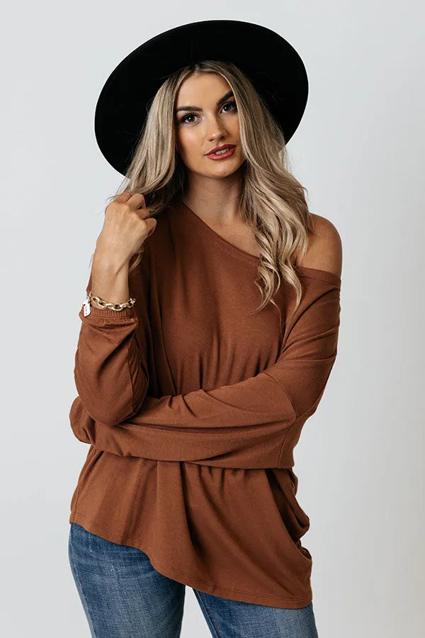 A Good Year Shift Top In Chocolate sold by Impressions product image thumbnail 3