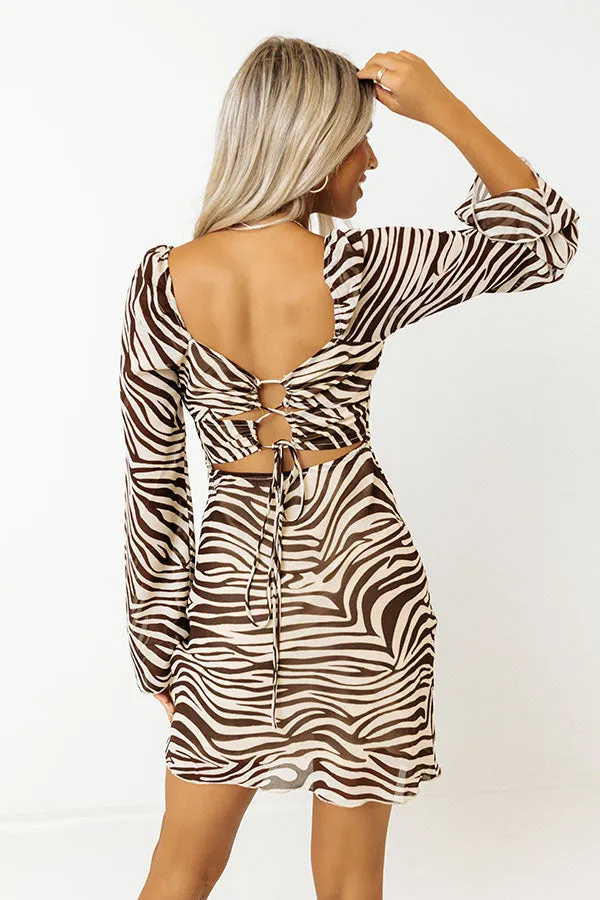 Out Past Midnight Cut Out Dress sold by Impressions product image thumbnail 5