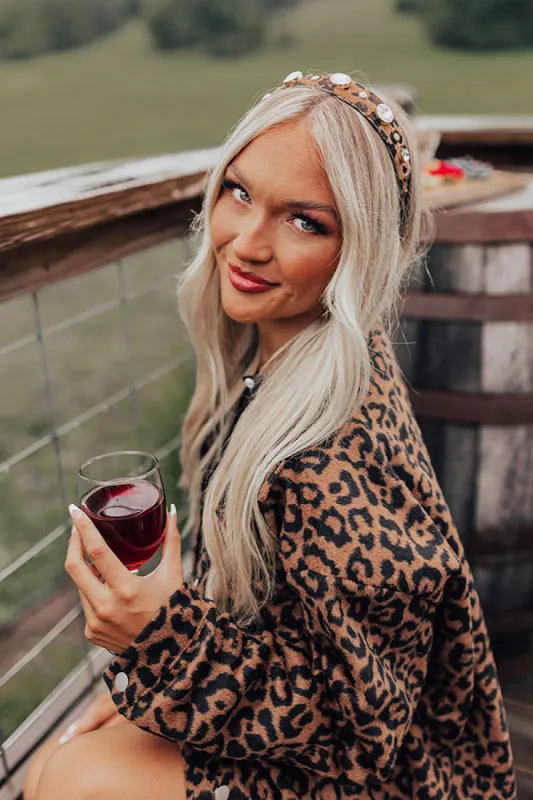 Happy Photos Embellished Leopard Headband sold by Impressions