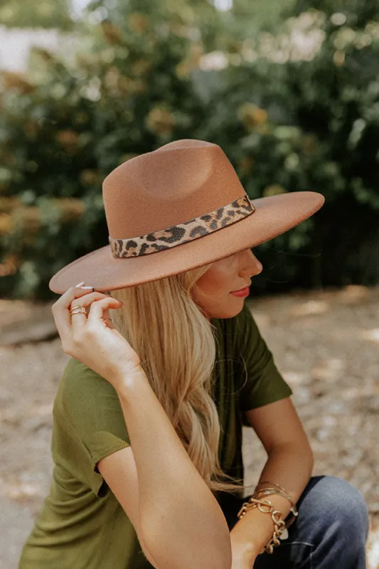 What's The Scoop Felt Hat In Hazelnut sold by Impressions