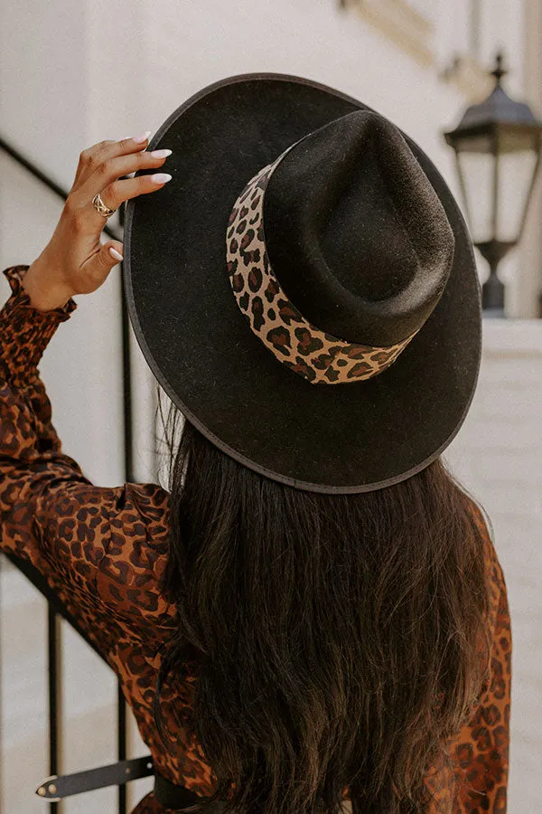 Candid Feelings Wool Fedora In Black sold by Impressions product image thumbnail 2