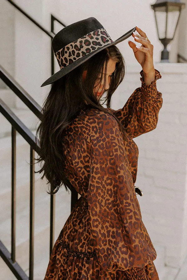 Candid Feelings Wool Fedora In Black sold by Impressions product image thumbnail 3