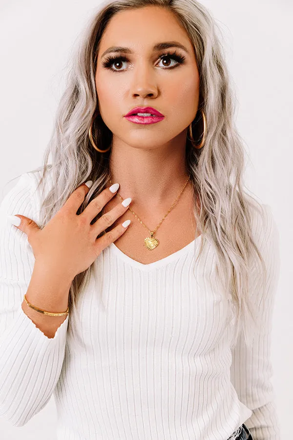 Bracha Sacred Heart Necklace sold by Impressions product image thumbnail 3