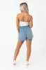 Sweetest Dream Lace Romper In Airy Blue sold by Impressions